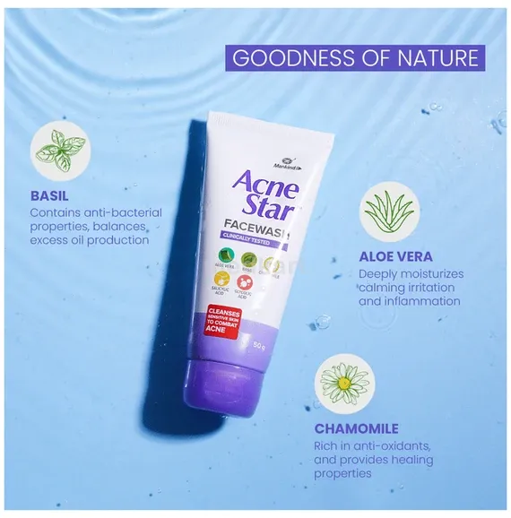 acnestar facewash 50 gm